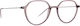 Lool Node Plastic Eyeglass Frame Brown BRRD