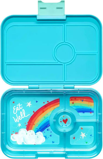 Yumbox Kinder Lebensmittelbehälter aus Silikon Blau