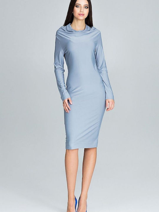 Figl Midi Rochie Gri