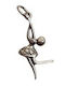 Pandantiv Jolie Argint 925 Argint Sterlin Model Ballerina Patinat 1.1 G 2.7 X 1.4 Cm