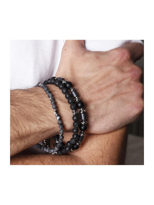 Men's Bracelet Set Finyak Black Andriy S12