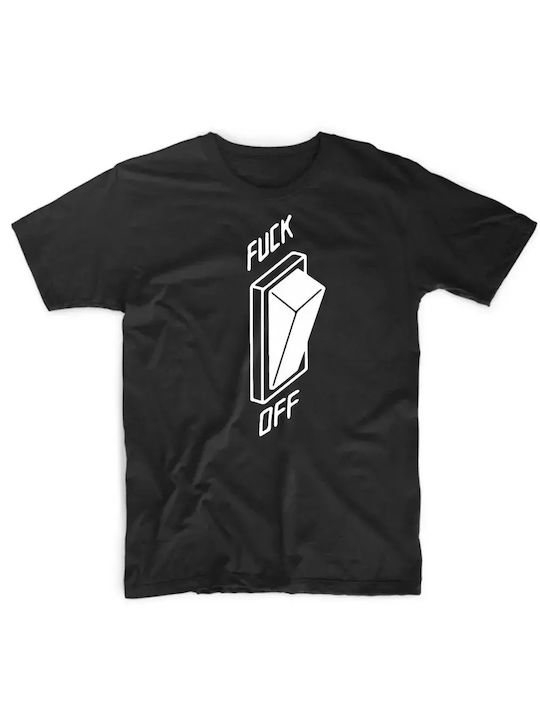 Tricou cu logo imprimat "F**k Off"