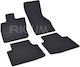 Rigum Set of Front and Rear Mats 4pcs for Skoda Superb Volkswagen Passat 2023 Black