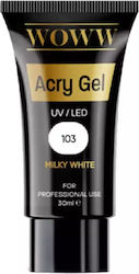 Woww Cosmetics Acrygel Λευκό 30ml Woww Cosmetics Acrygel Λευκό 30ml
