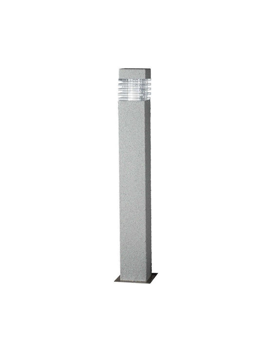 Bot Lighting Outdoor Floor Lamp Small Post for Outdoor Space 60W E27 Gray