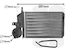 Car Heater Radiator for Fiat Seicento