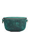 Magazin online pentru femei Piele Bum Bag pentru Curea Verde