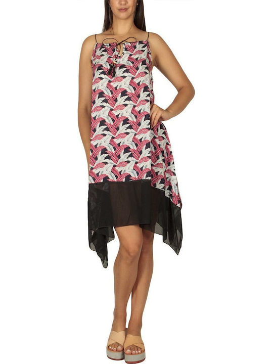 Double Six Kleid Ganztägig Fuchsie Double Six Kleid Ganztägig Fuchsie