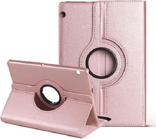 Flip Cover Περιστρεφόμενη Ροζ Χρυσή (iPad Air 2019 / iPad Pro 2017 10.5")