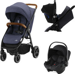 Britax Romer Reglabil 2 în 1 Cărucior pentru copii Potrivit pentru Nou-născut Marină Cerneală Maro 10kg