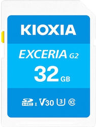 Kioxia Exceria SDHC 32GB Klasse 10 U3 V30 UHS-I Kioxia Exceria SDHC 32GB Klasse 10 U3 V30 UHS-I