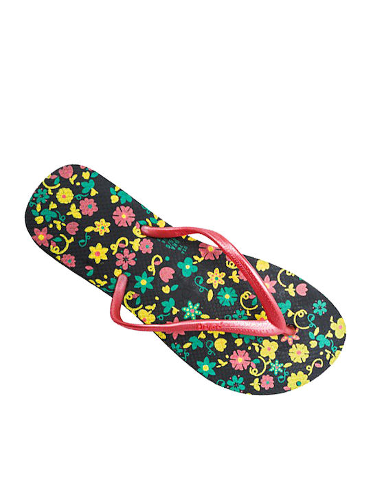 Dupe Frauen Flip Flops in Schwarz Farbe