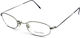 Calvin Klein Children's Metal Eyeglass Frame Silver CK338 542