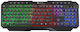 Xtrike Me KB-306 Gaming Πληκτρολόγιο με RGB φωτισμό (Αγγλικό US)