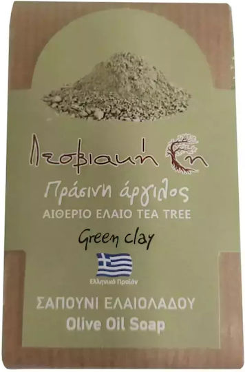 Lesviaki Gi Green Clay Soap Bar Green Clay 100gr