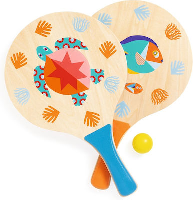 Djeco Set Strandrackets mit Ball