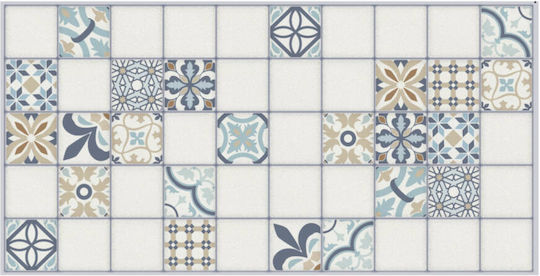 Panouri Decorative 3D Din PVC Cu Adeziv Morocco Alb 98x48x0 3cm