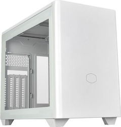 CoolerMaster MasterBox NR200P V2 Mini Tower Computer Case White