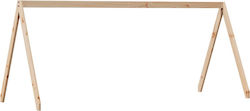 Bed Accessories Brown 199x80.5x88cm