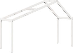 Bed Accessories White 203x95.5x142cm