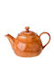 Cosy & Trendy Τσαγιέρα Πορσελάνης Καφέ 590ml