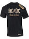 Ανδρικό Μπλουζάκι T-shirt Βαμβακερό Takeposition Acdc Rock Rust Μαύρο 320-7537b-02
