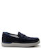 Stonefly Men's Suede Moccasins Blue