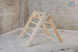 Adjustable Height Pastel Climbing Triangle 70cm