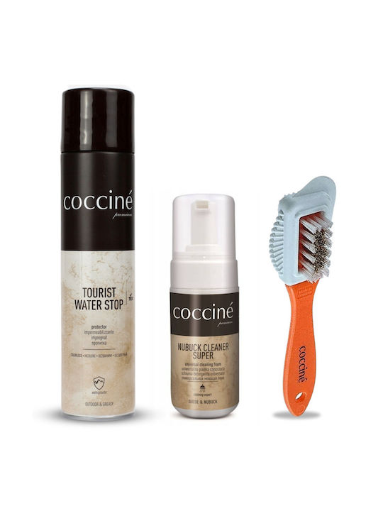 Kit de Curățare pentru Piele întoarsă Nubuck Zes-08 Perie Spumă Impregnator