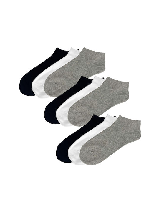 Ustyle Ανδρικές Κάλτσες Γκρι 9Pack