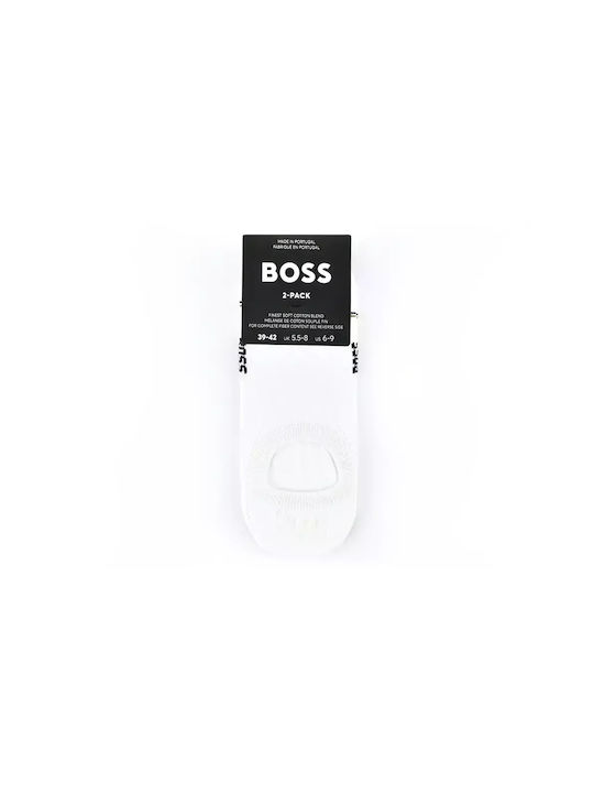 Hugo Boss Ανδρικές Κάλτσες Λευκό 2Pack