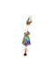 Ornament suspendat cu pantaloni evazati Din lemn Multicolor 9.5x18buc
