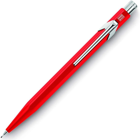 Caran D'ache Μηχανικό Μολύβι από Αλουμίνιο 0.7mm 1τμχ Κόκκινο