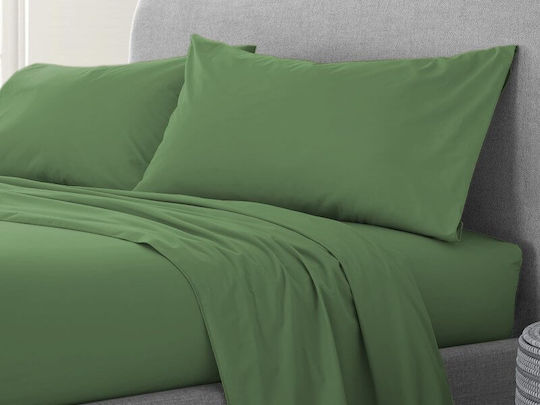 Kissenbezug-Set Khaki 50x70cm.