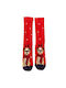 Ekmen Women's Christmas Socks Red