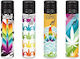 Clipper Posh Weeds Αντιανεμικός Αναπτήρας Φλόγας Τύπου Jet σε Καφέ χρώμα