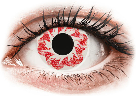 Gelflex Crazy Lens 2 Daily Coloured Contact Lenses Atom Bomb