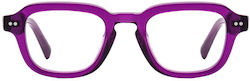 De Sunglasses Lyon Frauen Acetat Brillengestell Lila De Sunglasses Lyon Frauen Acetat Brillengestell Lila