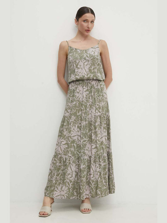 S Coifman Maxi Dress Olive