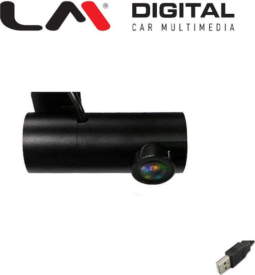 LM Digital Κάμερα DVR Αυτοκινήτου 720P με Οθόνη