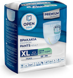 Open Care Πάνες Βρακάκι XLarge 6x14τμχ