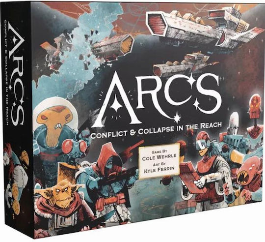 Настолна игра Arcs за 2-4 играчи 14+ години (EN) Leder Games