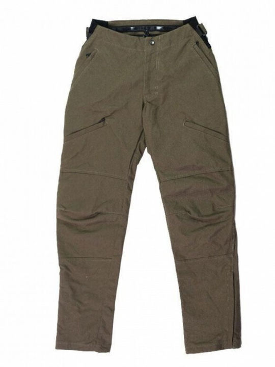 Unit Garage Men's 4 Season Cotton Motorcycle Pants Green