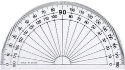 Isomars Protractor 10cm