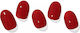 Ohora Ohora Gel Nagelspitzen in Rot Farbe 30Stück NVA2442999