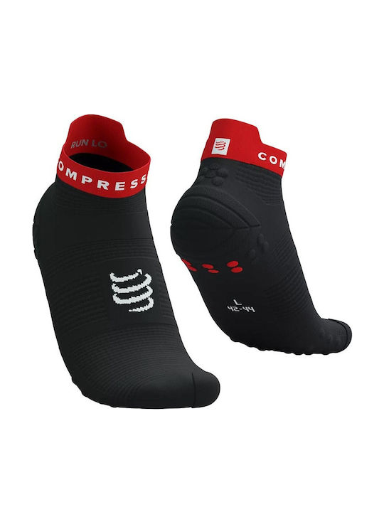 Compressport Șosete pentru Alergare Negre 1 pereche