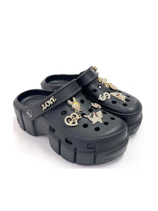 Comfy Anatomic Γυναικεία Ανατομικά Σαμπό Μαύρα