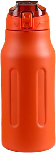 Μπουκάλι Θερμός Ανοξείδωτο 730ml Orange