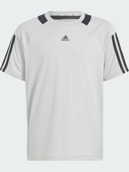adidas Детска тениска сив Aeroready