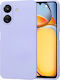 Techsuit Back Cover Σιλικόνης Μωβ (Xiaomi Redmi 13C, Poco C65)